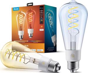 Govee-SADA 2xLED RGBWW St žárovka Smart MATTER ST64 E27/5W/230V 2700-6500K Wi-Fi