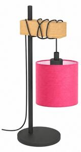 BRILAGI - Stolní lampa NUBILA 1xE27/40W/230V hnědá/černá/růžová