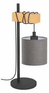 BRILAGI - Stolní lampa NUBILA 1xE27/40W/230V hnědá/černá/antracit