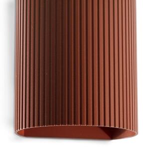 FARO 40529 - Nástěnné svítidlo SOLE 1xGU10/8W/230V cihlová vroubkovaná kulatý
