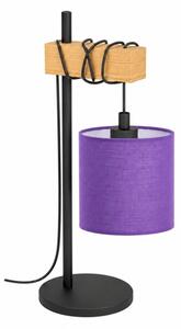 BRILAGI - Stolní lampa NUBILA 1xE27/40W/230V hnědá/černá/fialová