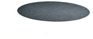 AJ Produkty Kulatý koberec MELVIN, Ø 3500 mm, modrý