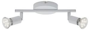 BRI 2767-026 Bodové svítidlo 25,5 cm 2xGU10 6W 500lm bílé - BRILONER