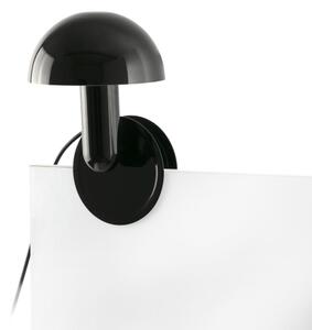 FARO 56100 - Stolní lampa s klipem 2v1 BELA 1xE27/15W/230V černá