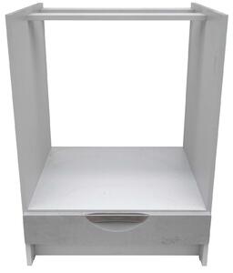 Kuchyňská skříňka pro vestavnou troubu barva beton korpus šedý 60 cm