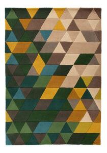 Flair Rugs koberce Ručně všívaný kusový koberec Illusion Prism Green/Multi ROZMĚR: 60x230