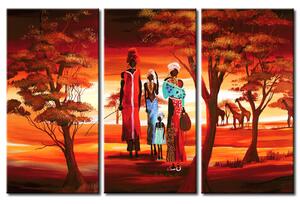 Obraz Africká rodina