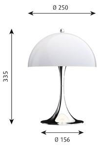 Louis Poulsen Panthella Mini LED stolní lampa opál