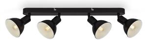 BRILO 2674-045 Bodové svítidlo 55 cm 4x E14 max. 25W černá - BRILO