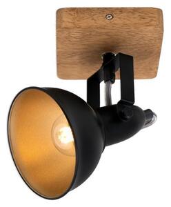 BRI 2901-015 Bodové svítidlo 15,7 cm 1x E14 25W černá - BRILONER