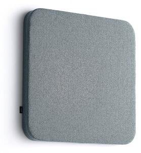 AJ Produkty Akustický panel POLY, zaoblené rohy, 600x600x56 mm, nástěnný, světle modrá