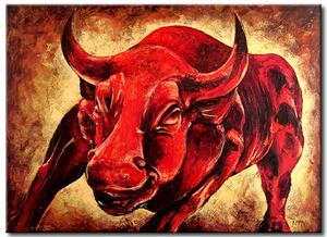 Obraz Červený býk II