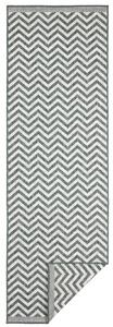 NORTHRUGS - Hanse Home koberce Kusový koberec Twin Supreme 103436 Palma Green creme – na ven i na doma - 80x150 cm