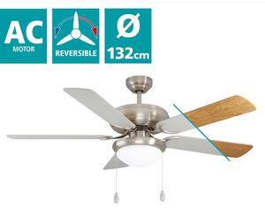 Eglo 35078 - Stropní ventilátor BALLINA 2xE27/40W/230V