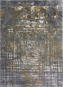 Berfin Dywany Kusový koberec Zara 9653 Yellow Grey - 120x180 cm