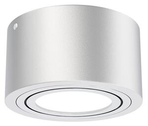 BRI 7121-014 LED přisazené svítidlo, pr. 9 cm, 5 W, stříbrná - BRILONER