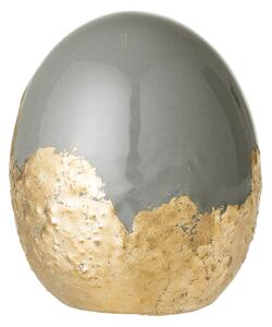 Dekorativní keramické vajíčko Egg šedé Bloomingville