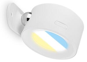 BRI 3896016 Tari nástěnné bodové svítidlo - 1,6W, 160lm, LED, nabíjecí, CCT, stmívatelné, bezdrátové, bílá - BRILONER