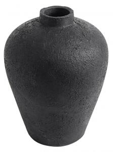 Váza Luna Black 40 cm Muubs