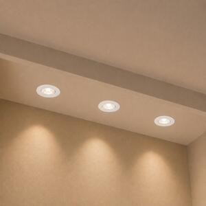 BRI 7586036 Klira 3ks sada LED vestavné bodové svítidlo 230V, nastavitelné, CTS, Ra90, bílé - BRILONER
