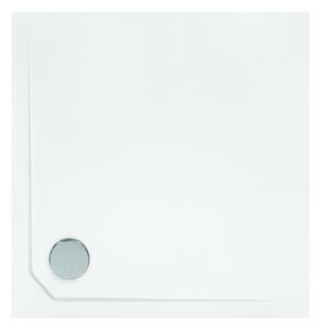 BESCO ACRO, vanička z mramoru, čtverec, 80x80x3,5 cm, bílá barva, bez nožiček VANKACRO80 - Besco