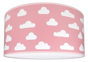 Dětské stropní svítidlo CLOUDS PINK 2xE27/60W/230V růžová