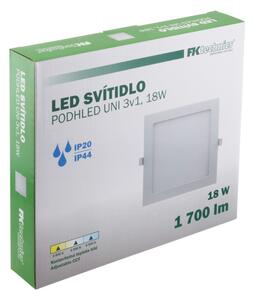 LED Koupelnové podhledové svítidlo LED/18W/230V 3000/4000/6000K IP44