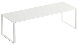 Bílá kovová police na boty Yamazaki Frame 34/60 x 12 cm
