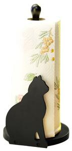 Stojan na papírové ručníky CAT, černý