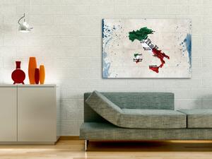 Obraz Mapa Itálie