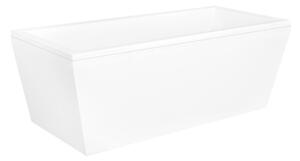 BESCO vana volně stojící VENA, 1700 × 750 mm, bílá barva, sanitární kompozit VANLUN170 - Besco