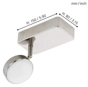 Eglo 97714 - LED RGB Stmívatelné bodové svítidlo CORROPOLI-C LED/5W/230V