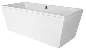 BESCO vana volně stojící VERA, 1700 × 750 mm, bílá barva, sanitární kompozit VANLUZ170 - Besco