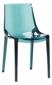 Zelená plastová židle Hübsch