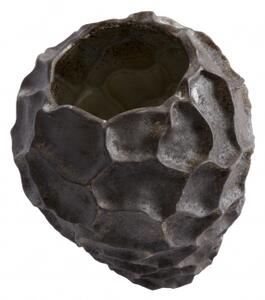 Kameninová váza Soil Chocolate 21,5 cm Muubs