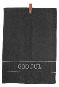 Kuchyňská utěrka God Jul Dark Grey 50x70 cm Storefactory Scandinavia