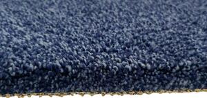 Tapibel Metrážový koberec Supersoft 710 tm. modrý - Bez obšití cm