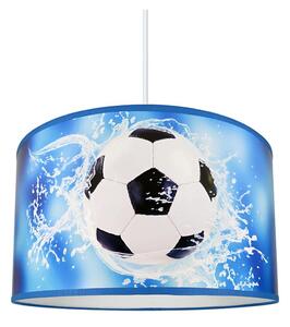 Dětský lustr na lanku FOTBALL 1xE27/60W/230V