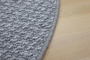 Vopi koberce Kusový koberec Toledo šedé kruh - 400x400 (průměr) kruh cm