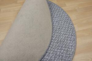 Vopi koberce Kusový koberec Toledo šedé kruh - 100x100 (průměr) kruh cm