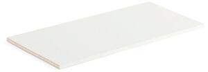 AJ Produkty Police THEO, dřevěné lamelové jádro, 1000x450 mm, bílá