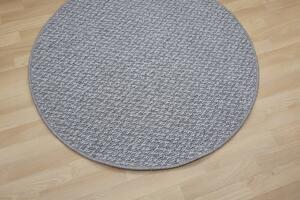 Vopi koberce Kusový koberec Toledo šedé kruh - 160x160 (průměr) kruh cm