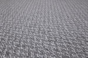 Vopi koberce Metrážový koberec Toledo šedé - neúčtujeme odřezky z role! - Kruh s obšitím cm