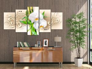 Obraz Orchideje, babmbus a zen
