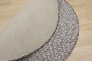 Vopi koberce Kusový koberec Toledo béžové kruh - 400x400 (průměr) kruh cm