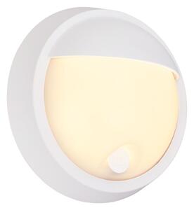 BRI 3784016 Puni LED venkovní nástěnné svítidlo, nabíjecí, 3 krokový dotykový stmívač, časovač, bílé - BRILONER