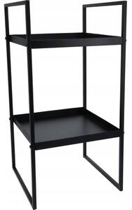 Konferenční stolek HomeTrends4You čtvercový 27 x 27 x 54 cm černý