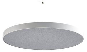 AJ Produkty Akustický panel GRACE, kruh, Ø580x52 mm, závěsný, světle šedá