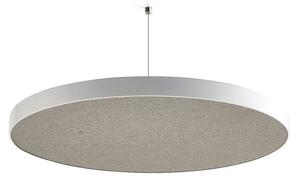 AJ Produkty Akustický panel GRACE, kruh, Ø580x52 mm, závěsný, hnědá