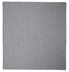 Vopi koberce Kusový koberec Toledo šedé čtverec - 100x100 cm